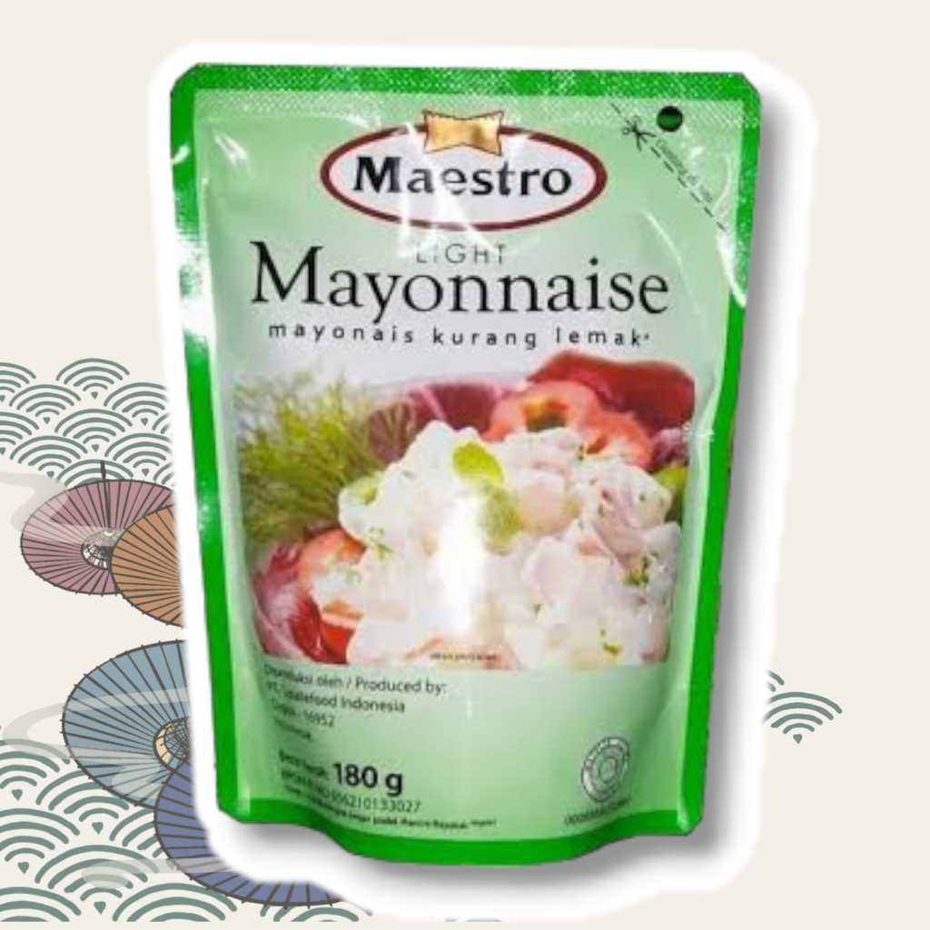 

Maestro Mayonnaise Pouch 180gr Halal