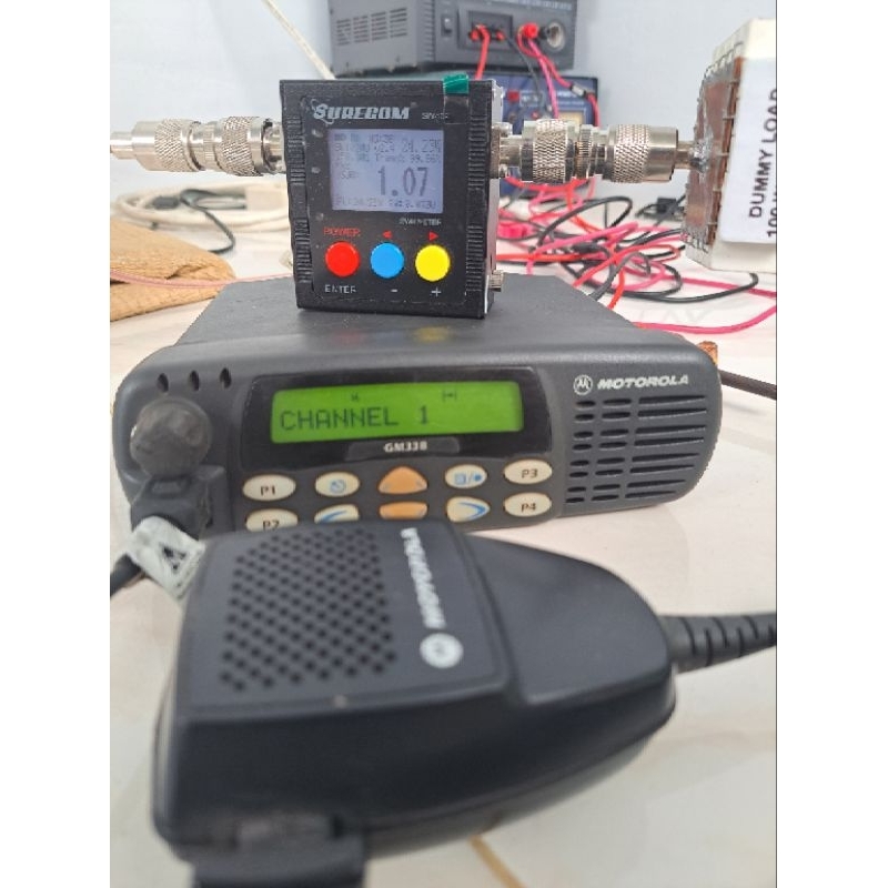 RADIO RIG MOTOROLA GM 338 VHF 25 WATT