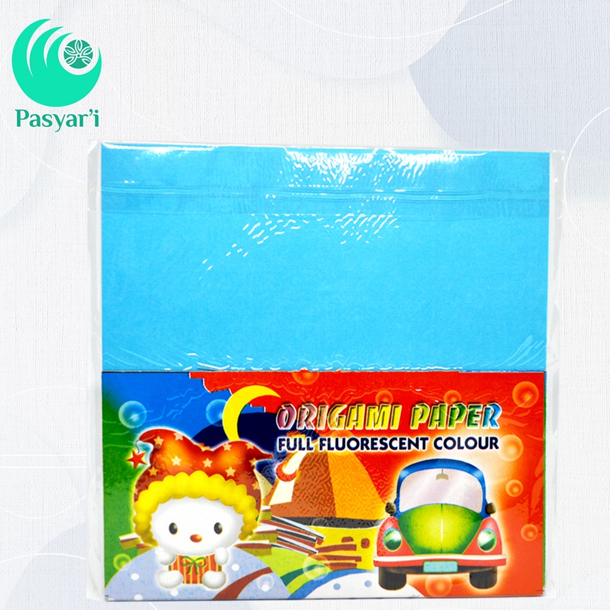 

Character Kertas Origami Paper 16 x 16 cm / isi 30 lembar / campur 10 warna