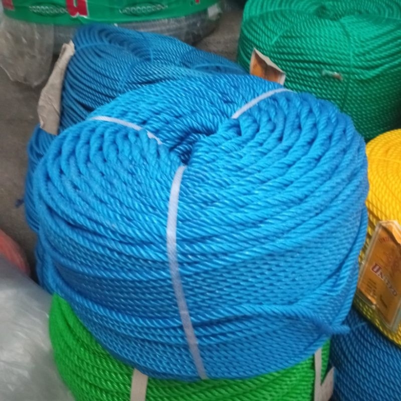 

1 ROLL Tali Tambang 5mm Plastik PE ±2,5KG ±200Meter