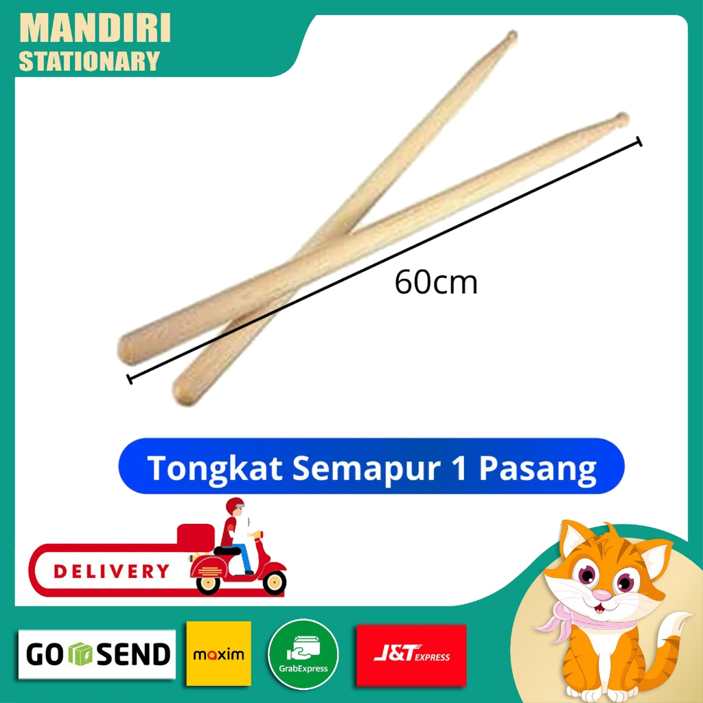 

1 pasang stik tongkat Semaphore pramuka