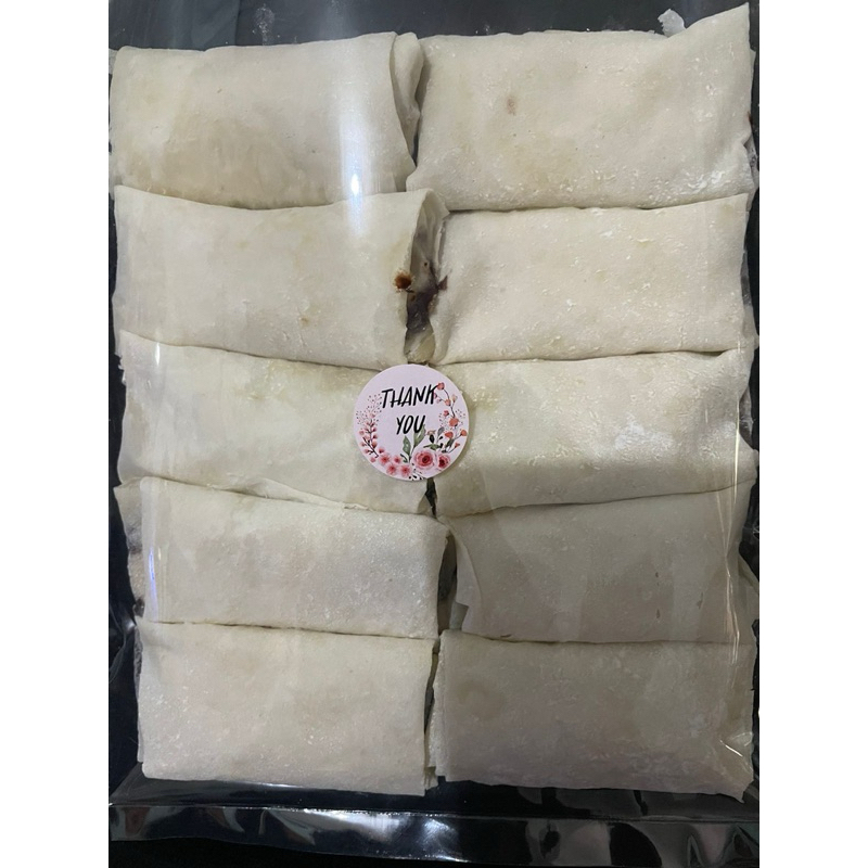 

LUMPIA FROZEN ISI SEBLAK PEDAS 10 pcs