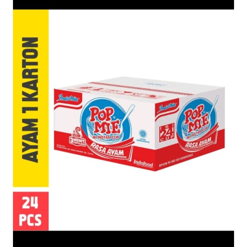 Pop Mie  1dus isi 24PCS