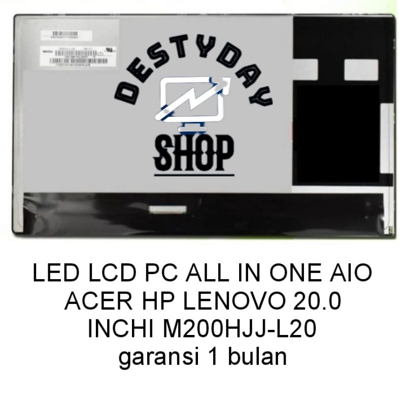 LED LCD PC ALL IN ONE AIO ACER HP LENOVO 20.0 INCHI M200HJJ-L20