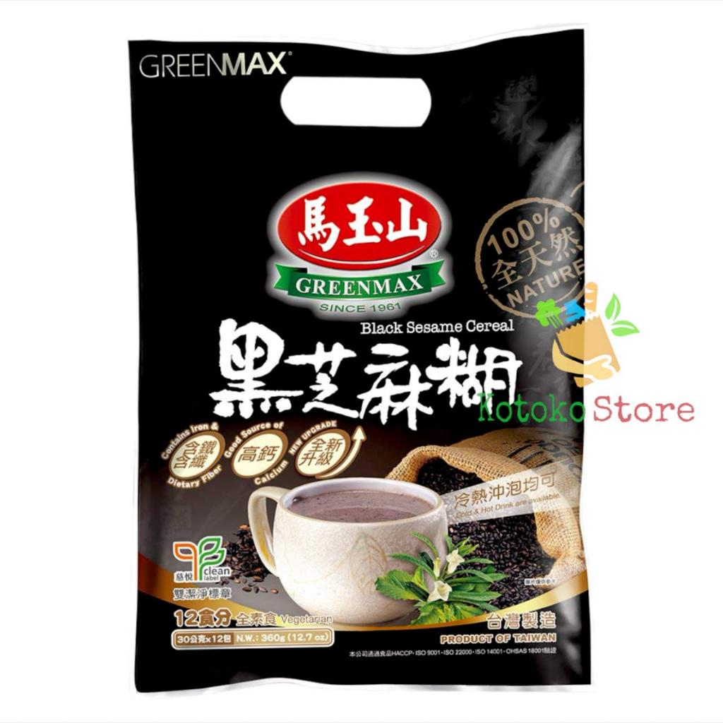 

Greenmax Black Sesame Cereal / Greenmax Sereal Wijen Hitam 360gr