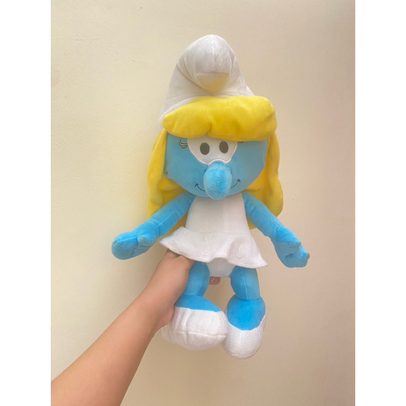 Boneka Karakter the Smurf Size 45cm Original / Boneka Smurf / Boneka Smurf Original