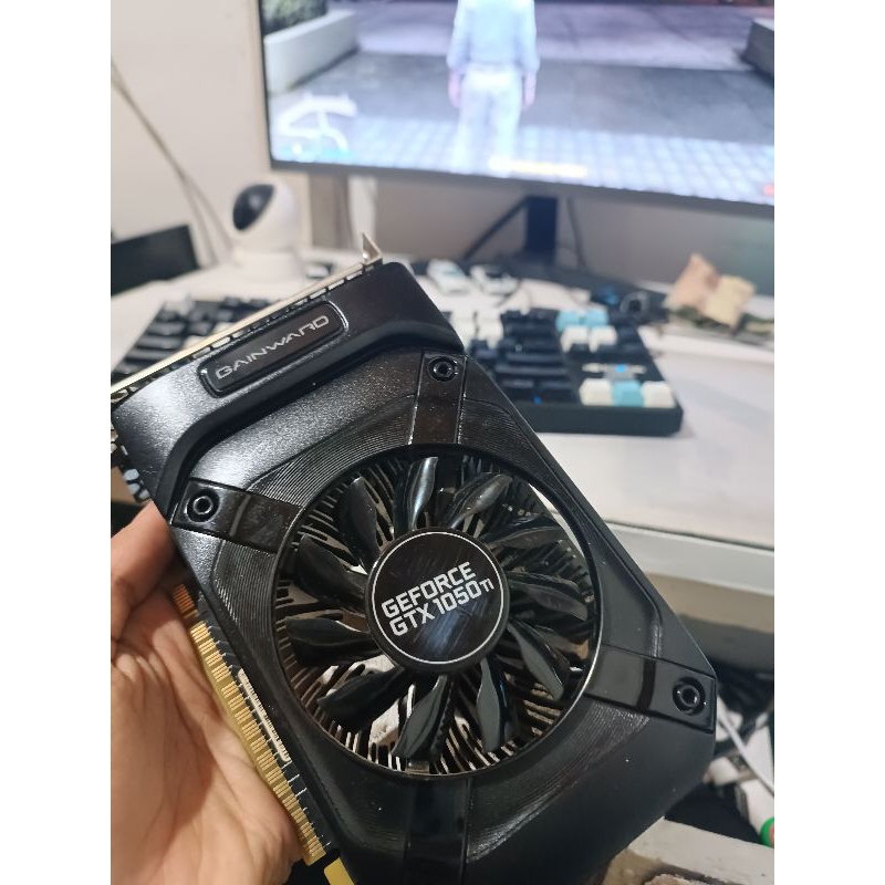 VGA Gainward GTX 1050 Ti 4GB tanpa pin power