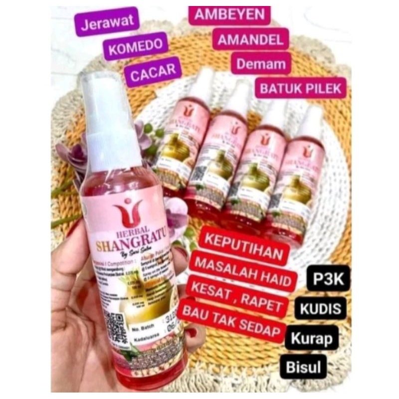 

Herbal Shang Ratu Original Sudah BPOM dan HALAL FREE PARFUM