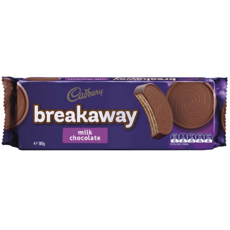 

CADBURY BREAKAWAY Chocolate Biscuit | 180g