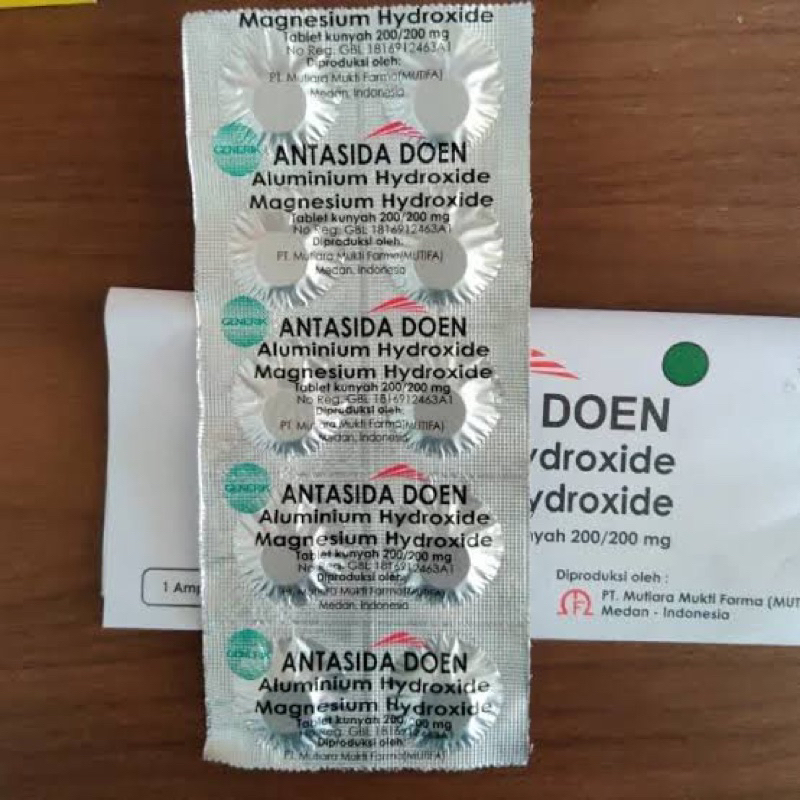 antasida doen tablet