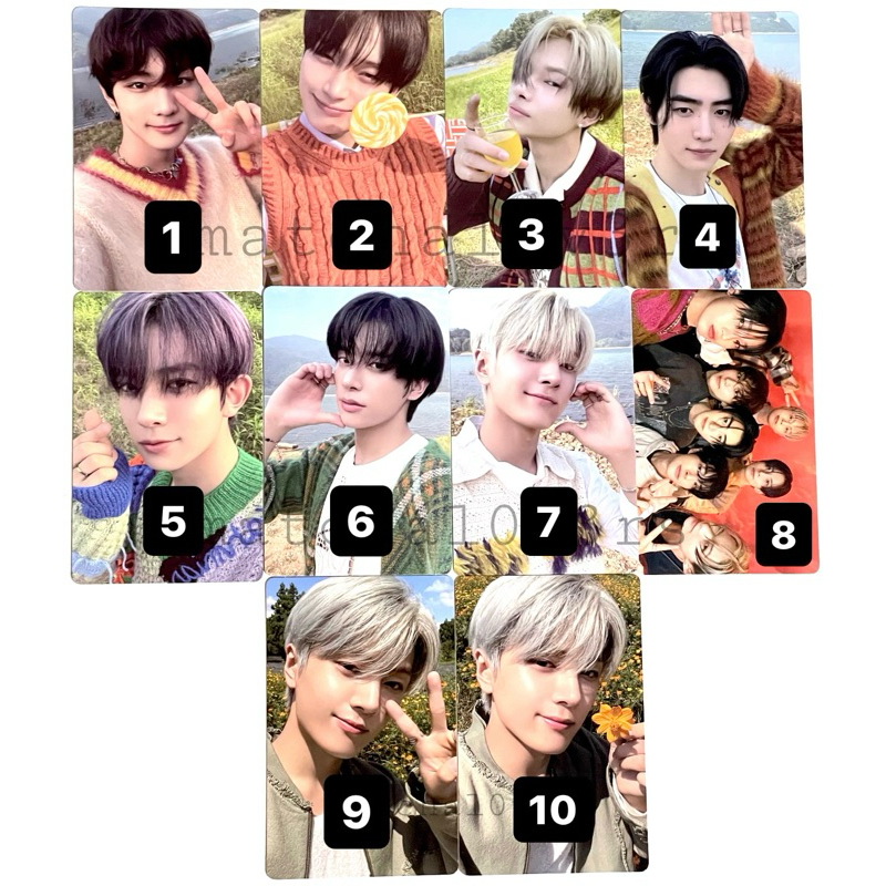 [READY STOCK] PC CONCEPT SELCA JUNGWON SUNOO NIKI SUNGHOON HEESEUNG JAKE JAY BLUE ORANGE VER ENHYPEN