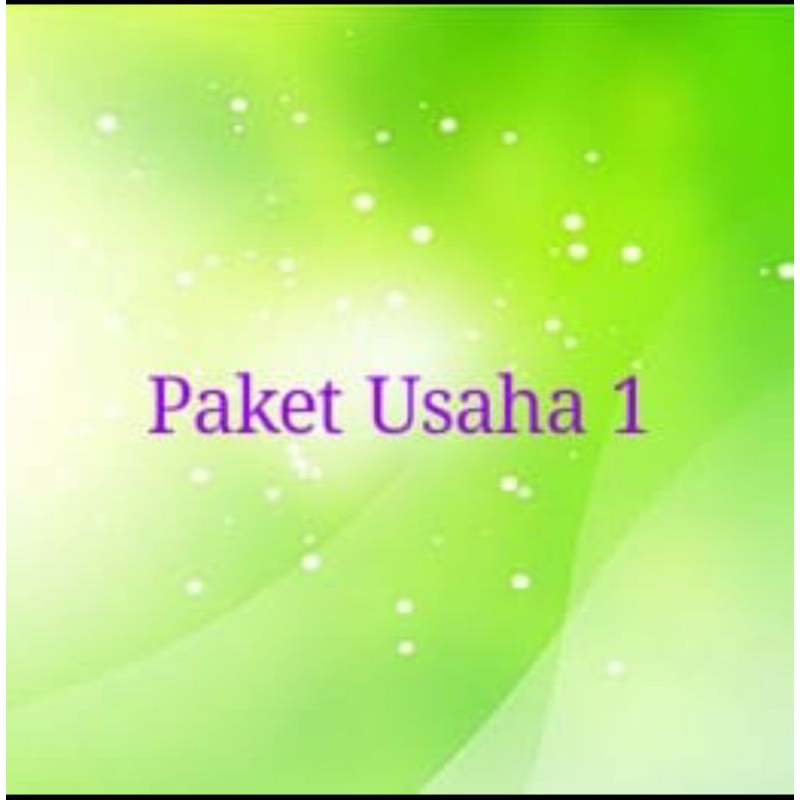 

Paket Usaha 1