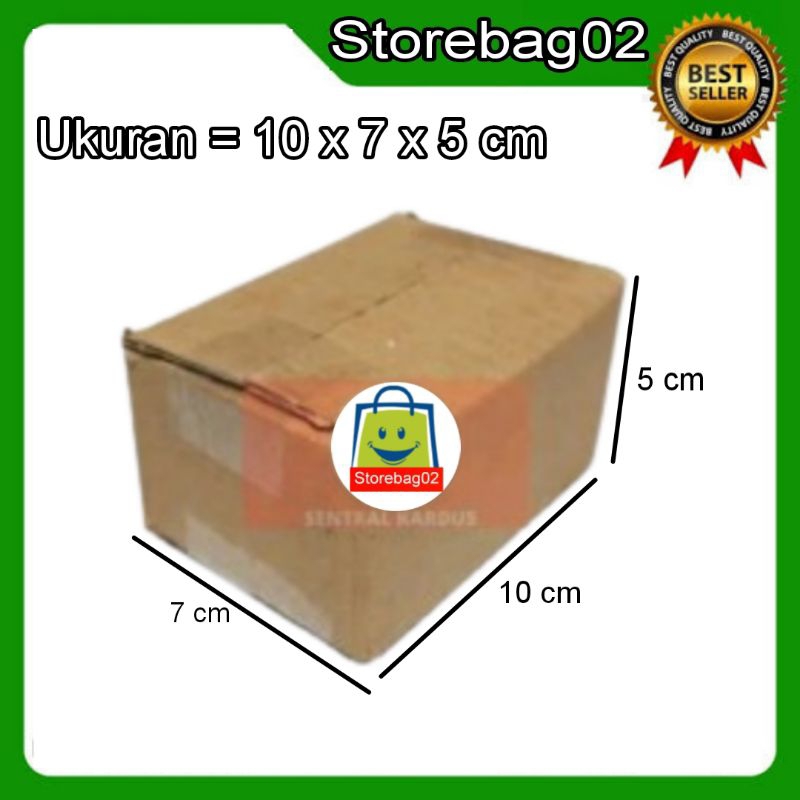 

Termurah Kardus 10x7x5 cm Kardus Kecil Packing