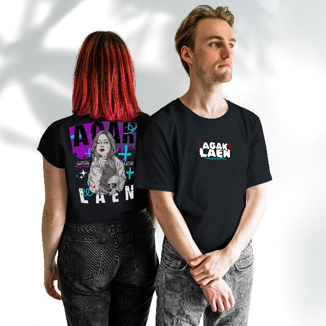 AGAK LAEN Premium Kaos Agak Laen "Onanzoe | Kaos Batak "