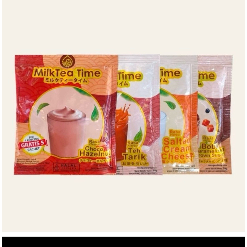 

TEH TARIK MILK TEA TIME MURAH 1renceng 15pcs