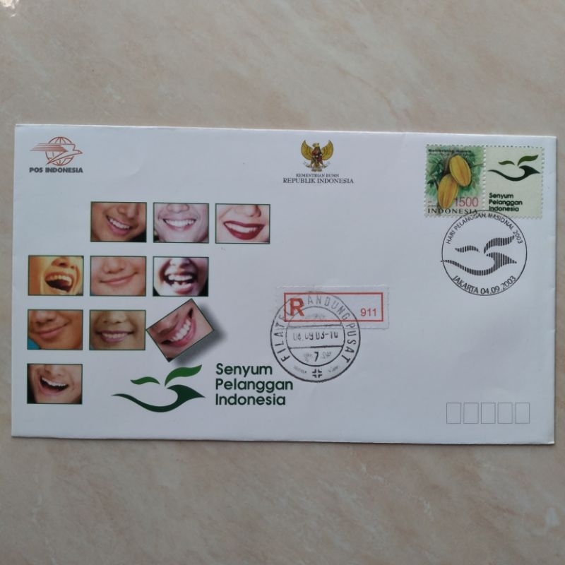 

Koleksi Filateli Sampul Peringatan Hari Pelanggan Nasional 2003 - YN1274