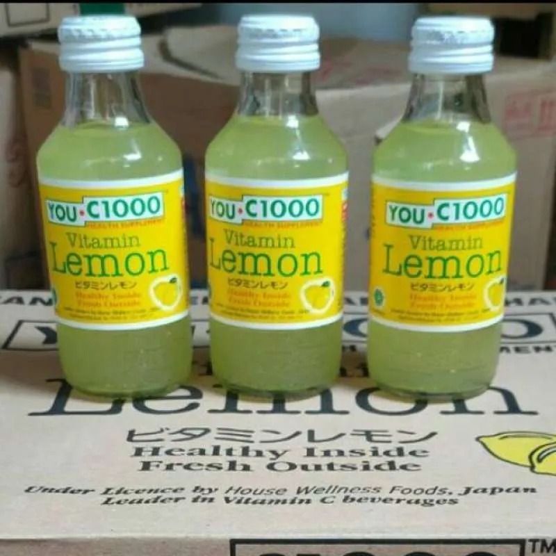 

YOU C 1000 / UC 1000 / C1000 LEMON / JERUK 140ML DUS ISI 30 BOTOL