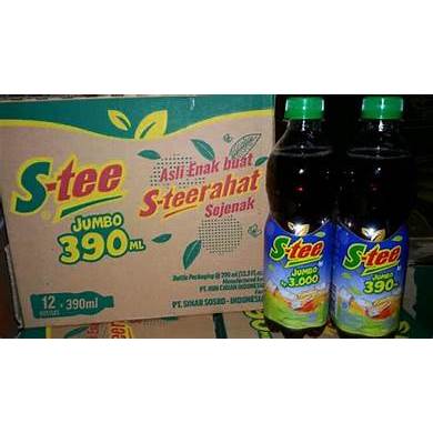 

STEE BOTOL PET 390 ML JUMBO DUS ISI 12 BOTOL / MINUMAN TEH