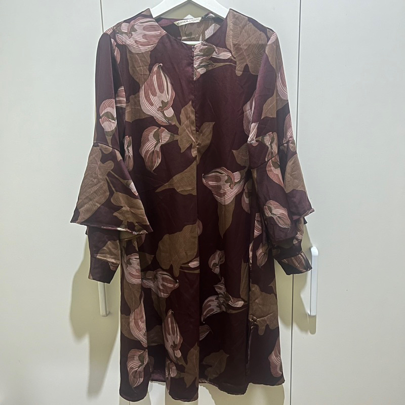 Tunik Heaven Lights Maroon