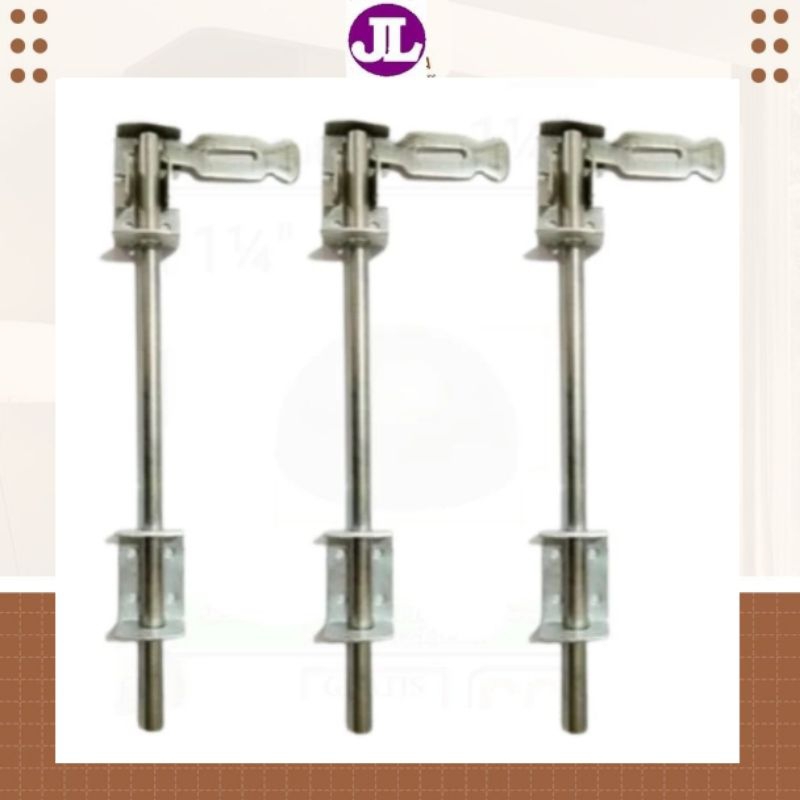 Slot Bawah Pintu Garasi 30 Cm Polos Tanpa Roda Bushing Slot Bawah Pintu Pagar Besi 30 Cm Polos Slot 