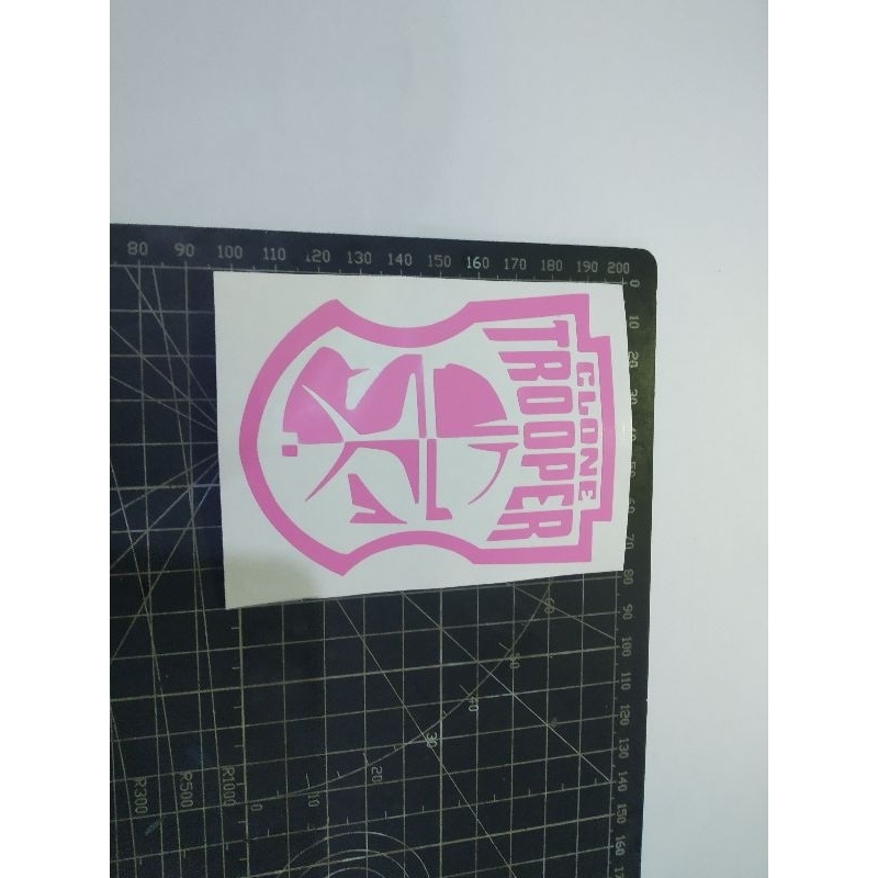 

cutting stiker clone trooper