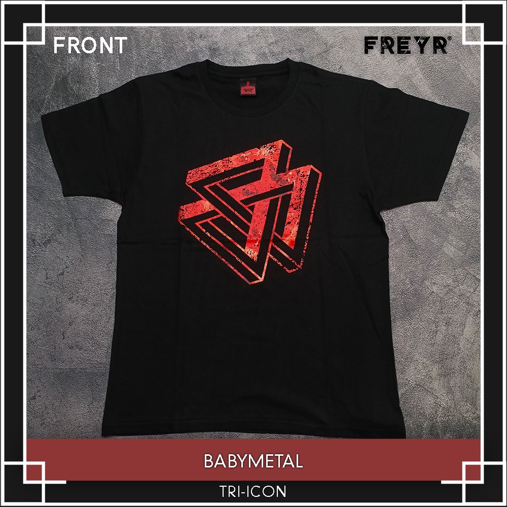 Kaos Band Babymetal - Tri-Icon Original