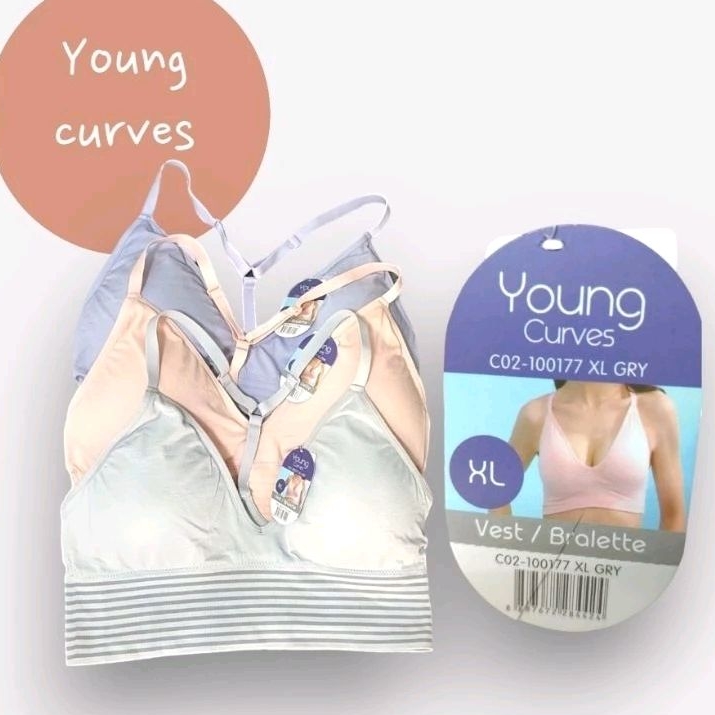 Bralette/Vest Bra Young curves 100177