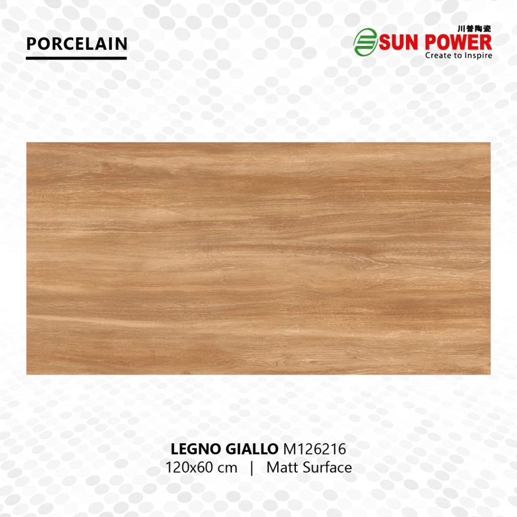 Granit Lantai Matt 120 x 60 - Legno Series | Sun Power