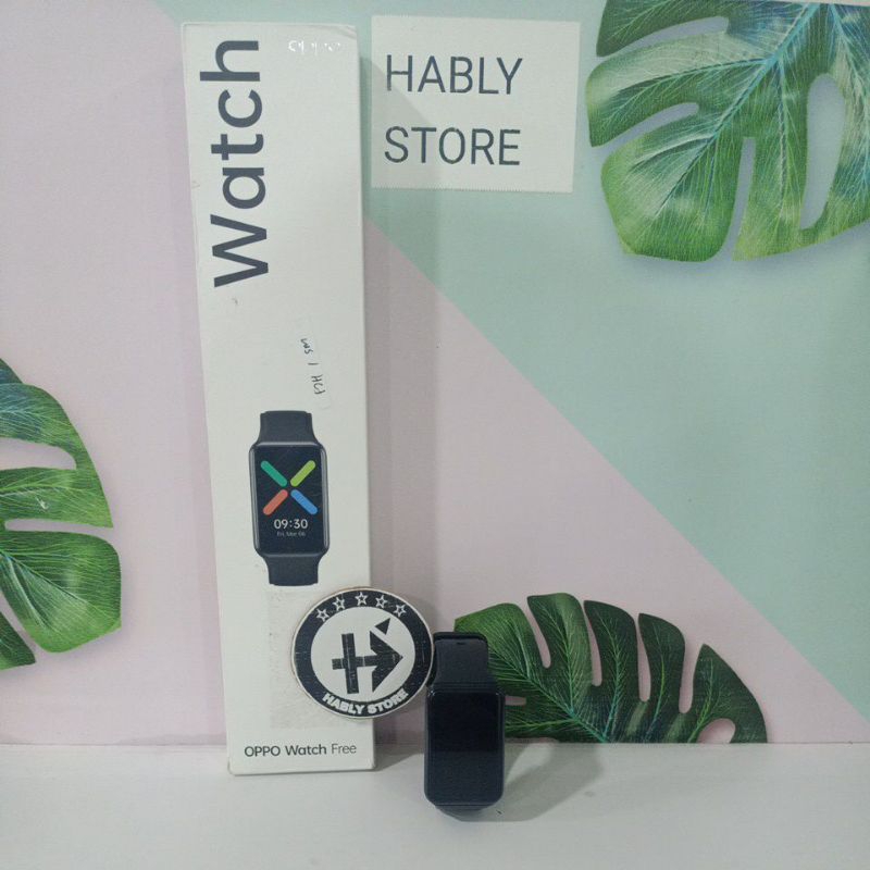 SMART WATCH OPPO WATCH FREE  SECOND FULLSET