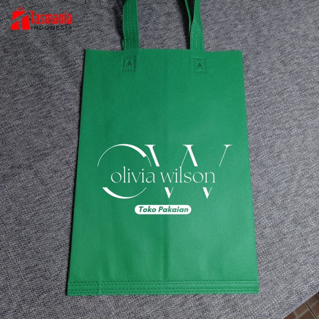 Tas Spunbond Custom Tas Spunbond Promosi Ukuran 25x35x8 cm