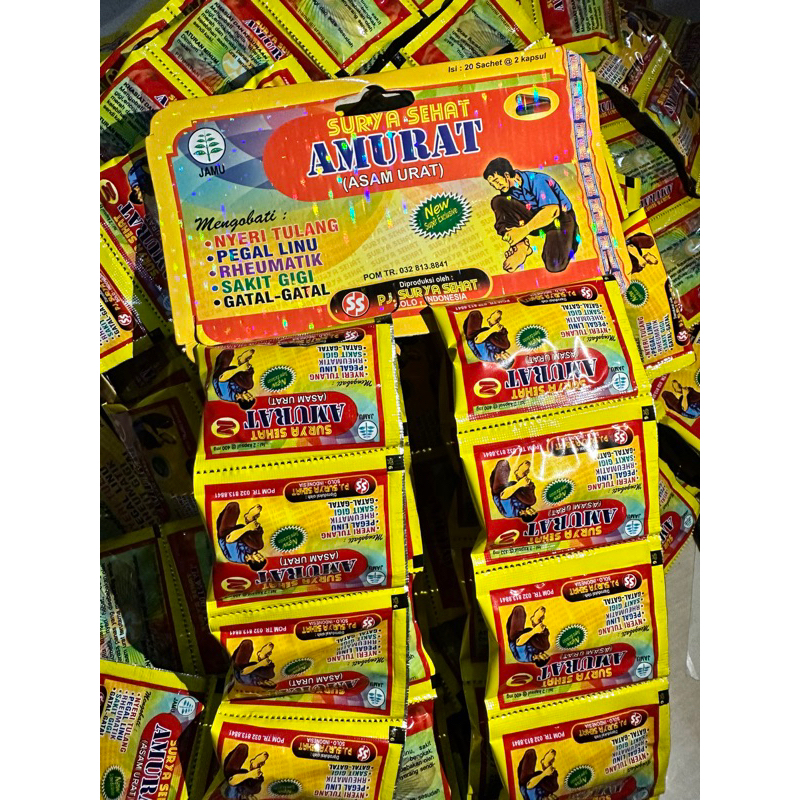 COD AMURAT (KUNING) KAPSUL ORIGINAL (ASAM URAT)