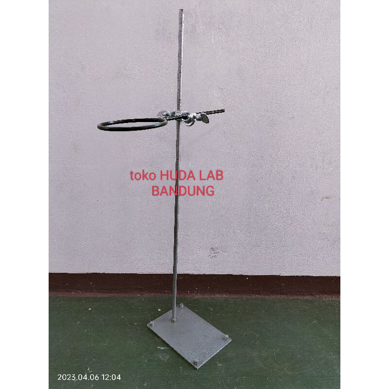 statif klem ring untuk corong pisah 250ml