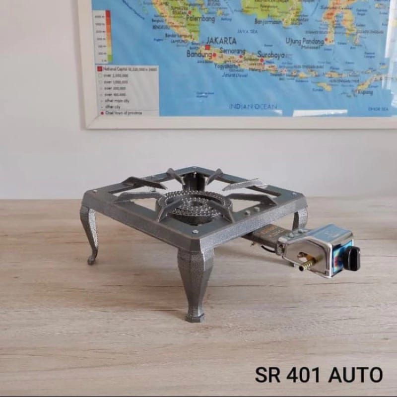 Kompor Gas 1 Tungku Mata Seribu SUNRISE SR-401 AUTO