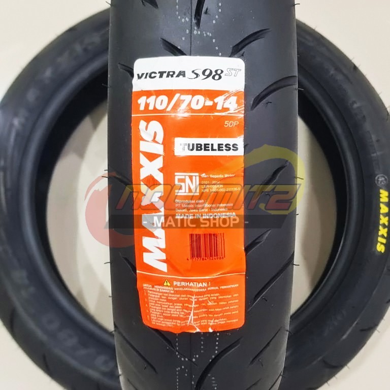 Ban Maxxis Victra 110/70 - 14 Depan Aerox 155 PCX ADV 150 160