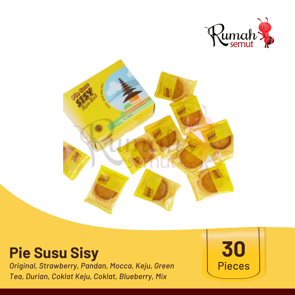 

Pie Susu Sisy Super Enak Asli Bali isi 30 pcs