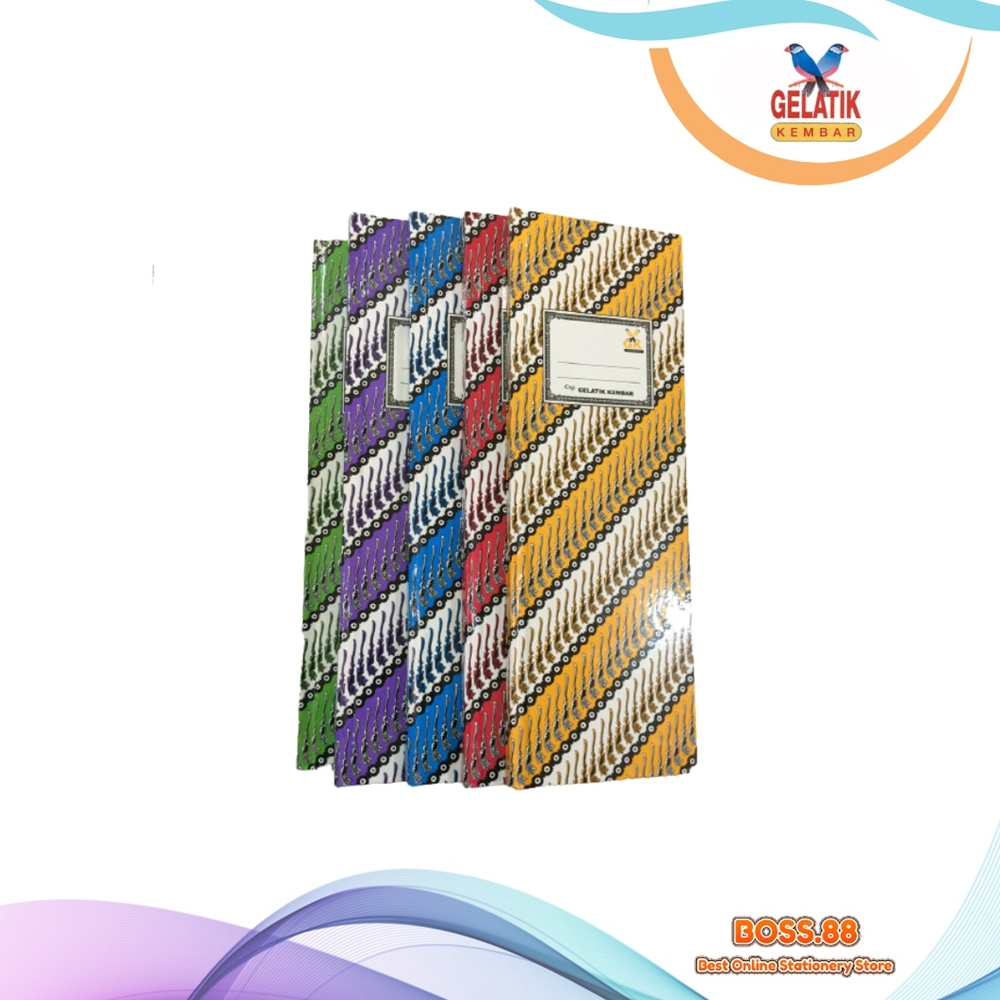 

BUKU HARD COVER EKSPEDISI GELATIK KEMBAR (GK) 50 LEMBAR (1 PCS)