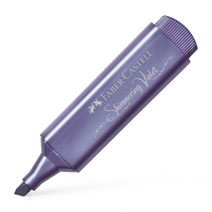 

TEXTLINER / TEXTLINER METALIC / STABILO PENANDA / HIGHLIGHTER FABER CASTELL 46 SHIMMERING VIOLET