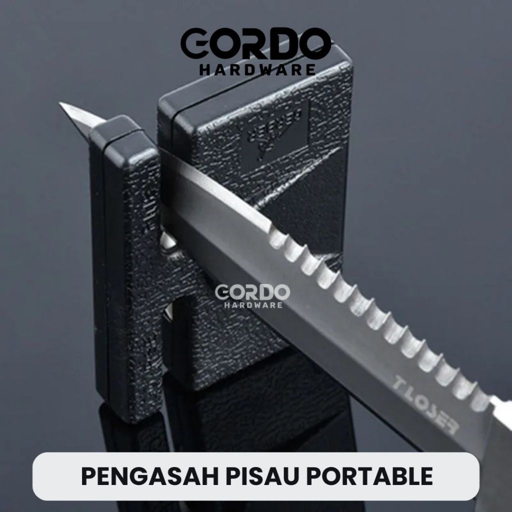 Gerber Pengasah Pisau Mini Portable Pocket Knife Sharpener