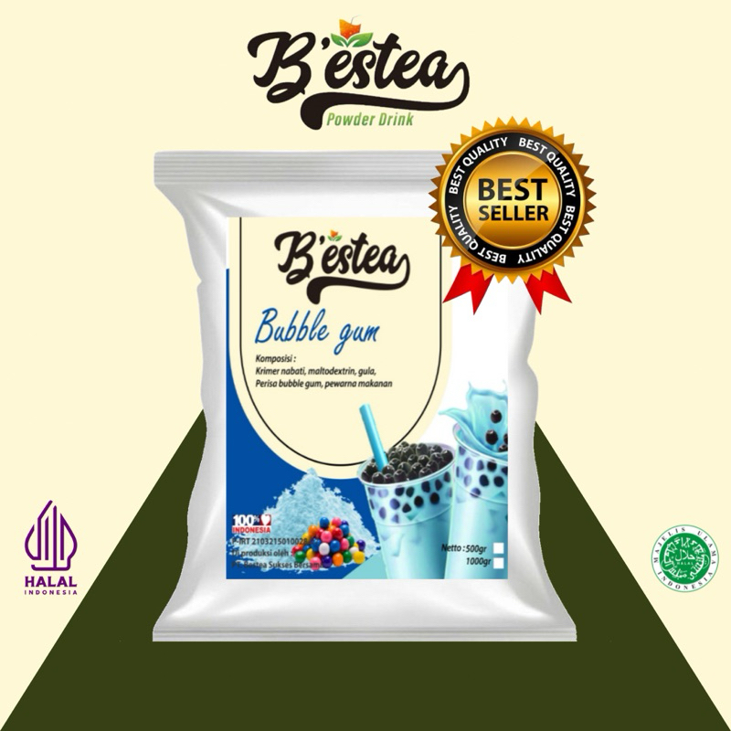 

Bubuk Minuman Rasa Bubblegum Reguler 1 Kg Powder Drink