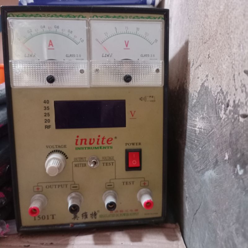 Power Supply Invite 1 Ampere 1501T Baca Diskripsi