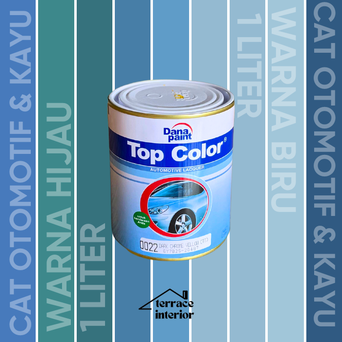 Cat Duco Top Color Warna Biru Glossy 1L ( AUTOMOTIVE LACQUER )