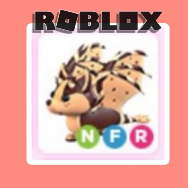 Chocolate Chip Bat Dragon NFR Pet Adopt Me Roblox Game