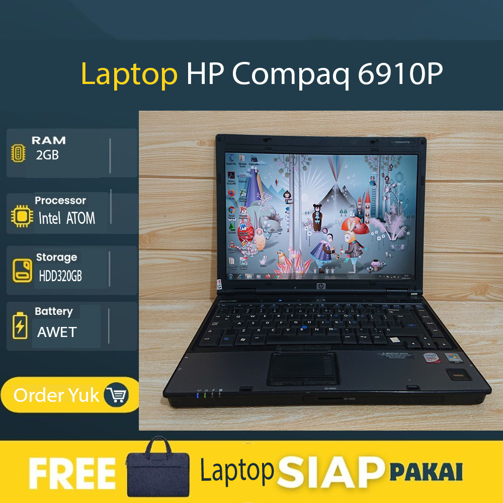 Laptop HP Compaq 6910P 2GB/320GB Second