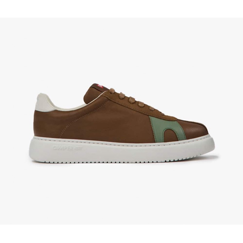 sepatu sneakers camper twin brown original with box