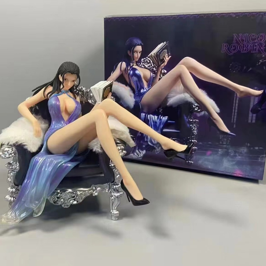One Piece Nico Robin  Kursi Action Figure Anime