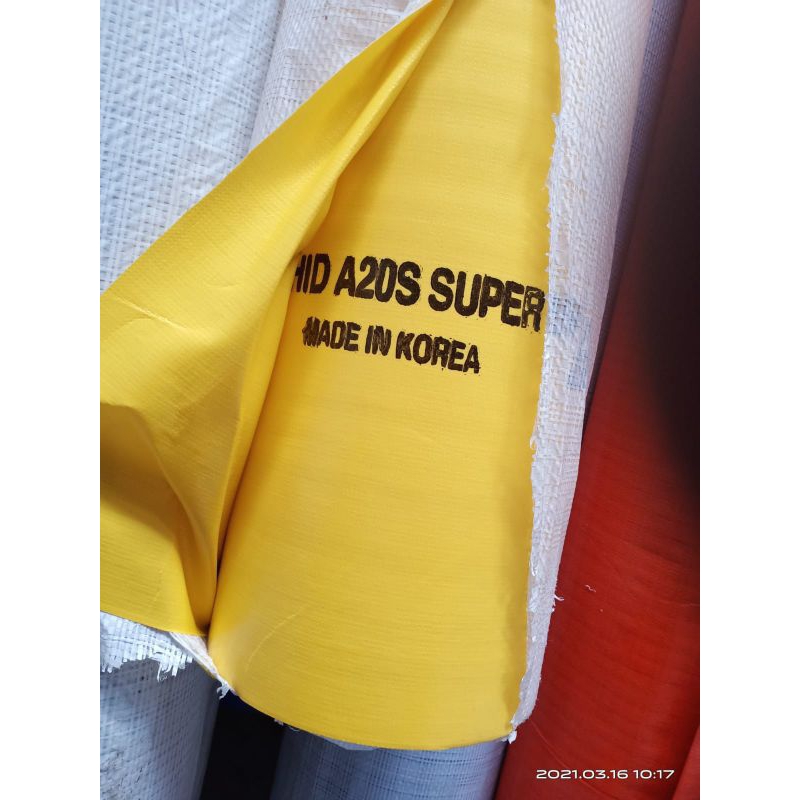 Terpal Orchid Tebal Kuat A20S SUPER Awet Korea