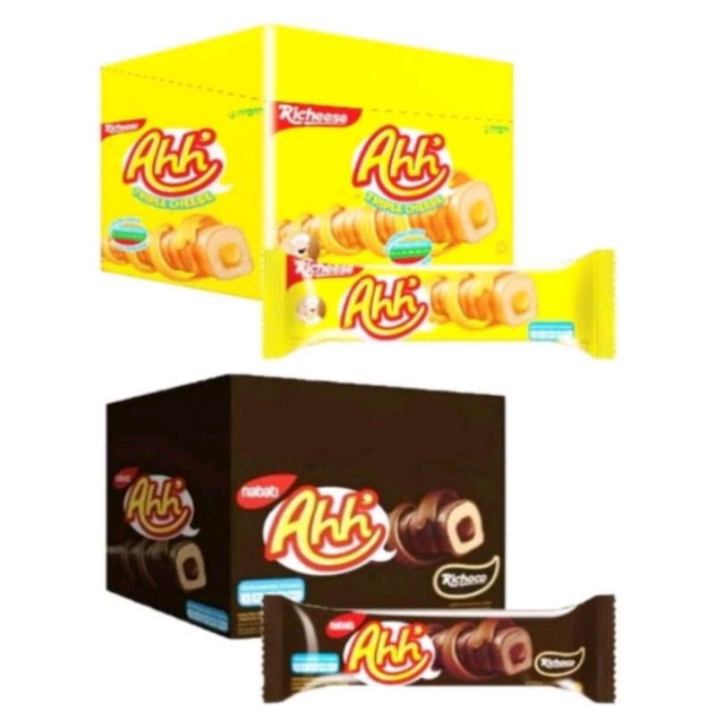 

Nabati AHH Richeese Keju dan Cokelat 1Box isi 20pcs