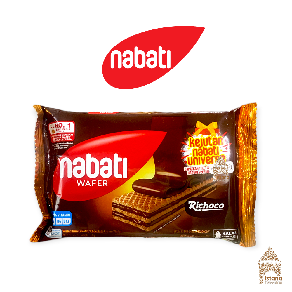 

[PROMO TERMURAH] Nabati Wafer Richoco Cokelat 43 gram