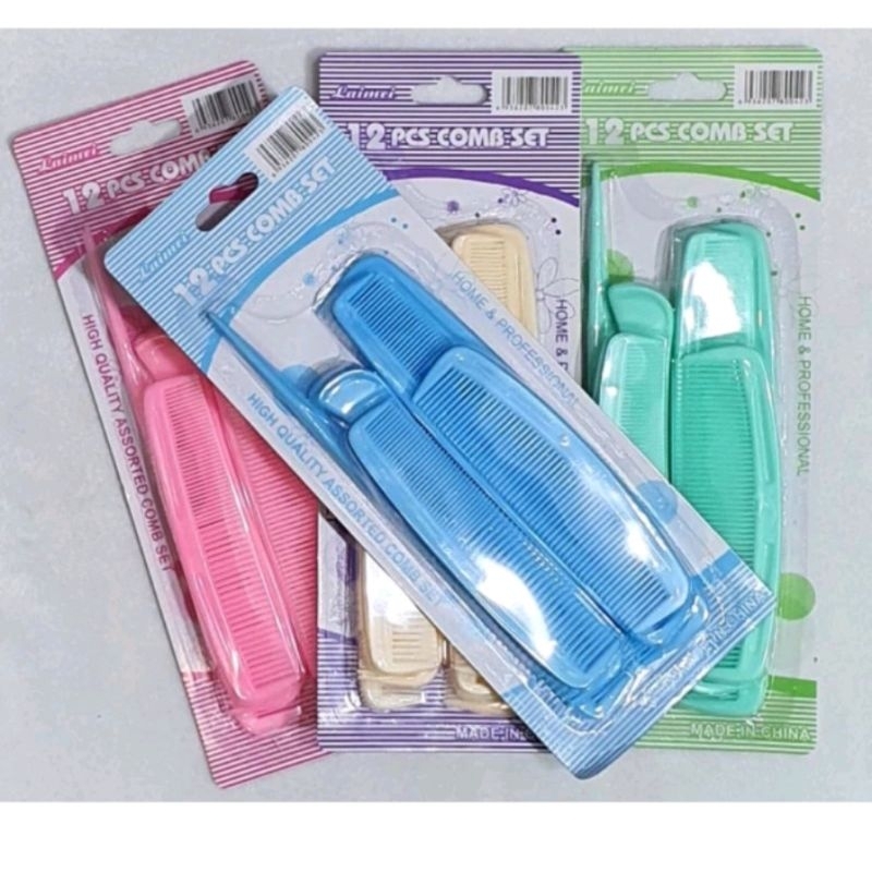 Sisir Comb Set 12 pcs