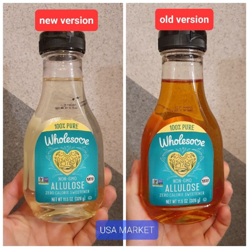 

Wholesome Allulose Zero Calories Sweetener 326 gr Keto Non GMO Cair Liquid